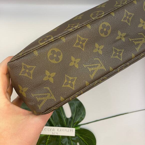 Louis Vuitton Trousse Toiletry 28 Travel Pouch Cosmetic Bag Clutch Vintage - Picture 6 of 14